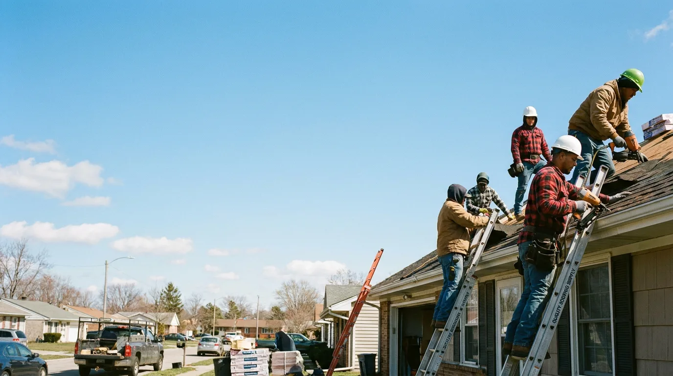 Roofing in Redmon, IL near me